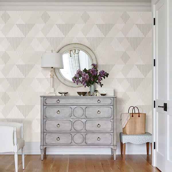 Sterling Mod Peaks Wallpaper - York Wallcoverings - 2785-24854 - York Wallcoverings Wallpaper