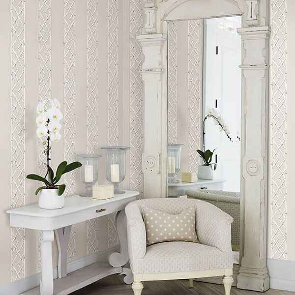 Sterling Latticework Wallpaper - York Wallcoverings - 2785-24808 - York Wallcoverings Wallpaper