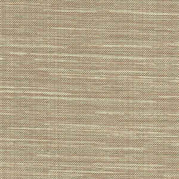 Bay Chestnut Linen Texture Wallpaper - York Wallcoverings - 2807-8014