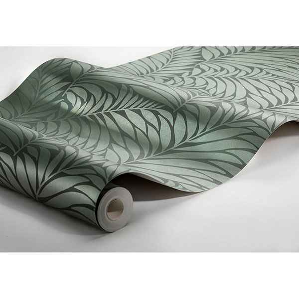 Myfair Olive Leaf Wallpaper - York Wallcoverings - 2825-6378 - York Wallcoverings Wallpaper
