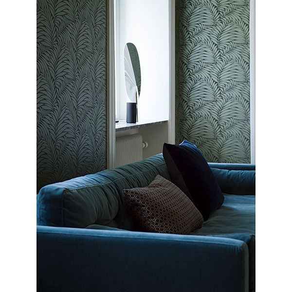 Myfair Olive Leaf Wallpaper - York Wallcoverings - 2825-6378 - York Wallcoverings Wallpaper
