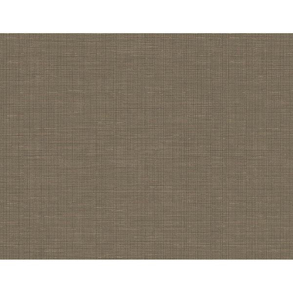alix-dark-brown-twill-wallpaper-york-wallcoverings-2765-bw40606 - York Wallpaper Wallpaper