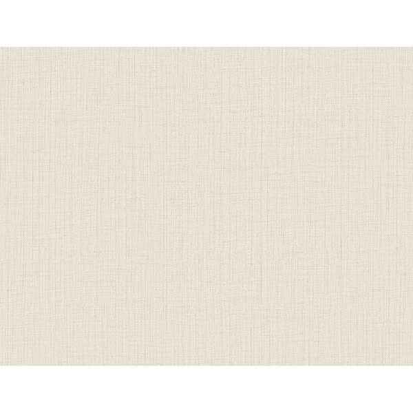 Oriel Cream Fine Linen Wallpaper - York Wallcoverings - 2765-BW40800
