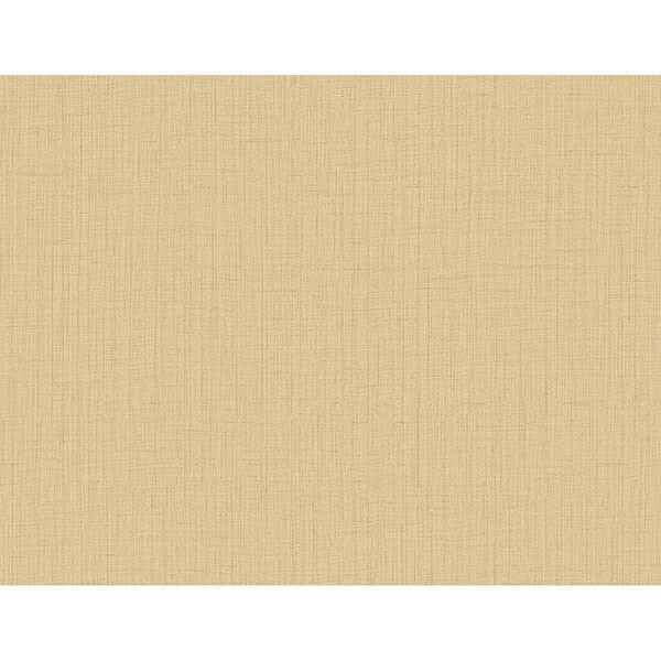 Oriel Wheat Fine Linen Wallpaper - York Wallcoverings - 2765-BW40815