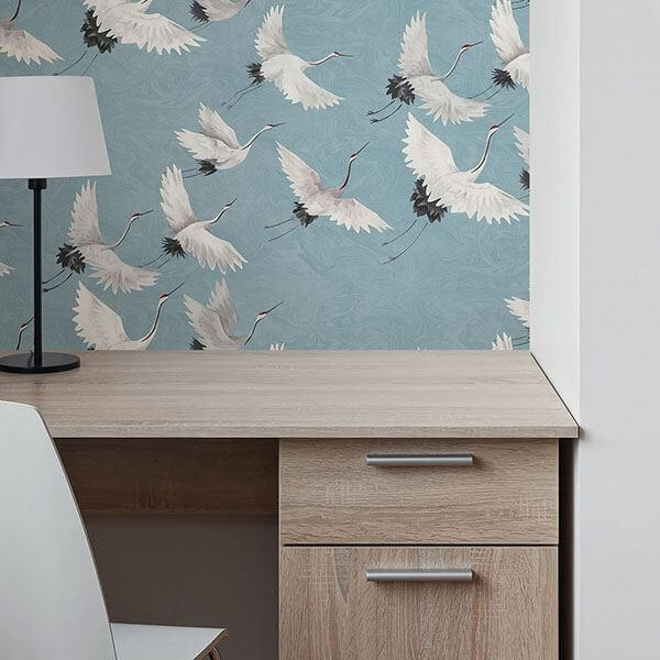 blue-halcyon-peel-stick-wallpaper-york-wallcoverings-nu2680 - York Wallcoverings Wallpaper