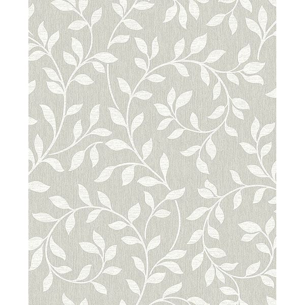 torrey-light-grey-leaf-trail-wallpaper-york-wallcoverings-2811-87725 - York Wallpaper Wallpaper