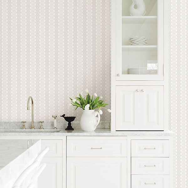 Taylor Light Grey Diamond Wallpaper - York Wallcoverings - 2809-IH20015 - York Wallcoverings Wallpaper