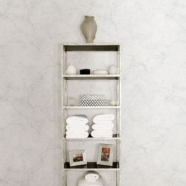 carrara-marble-peel-stick-wallpaper-york-wallcoverings-nu2090 - York Wallcoverings Wallpaper