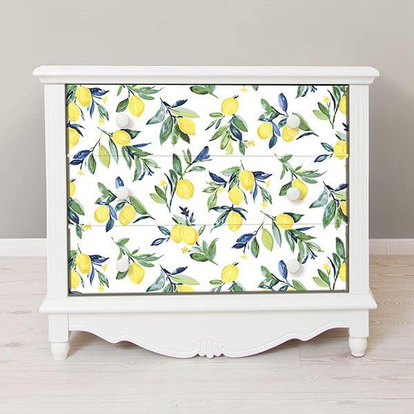 lemon-drop-yellow-peel-stick-wallpaper-york-wallcoverings-nus3161 - York Wallcoverings Wallpaper