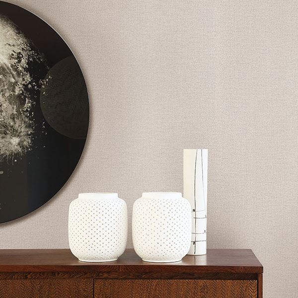 river-light-grey-linen-texture-wallpaper-york-wallcoverings-2773-448610 - York Wallcoverings Wallpaper