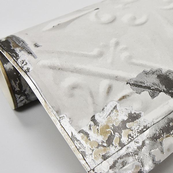 vintage-tin-tile-peel-stick-wallpaper-york-wallcoverings-nus2213 - York Wallcoverings Wallpaper