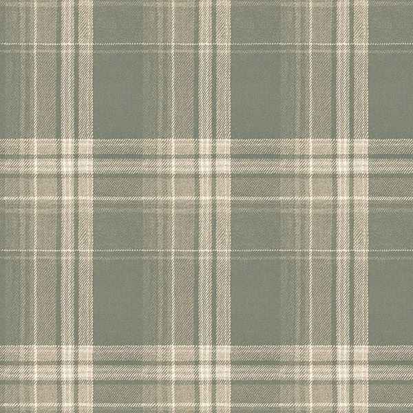 Saranac Sage Flannel Wallpaper - York Wallcoverings - 3118-12673