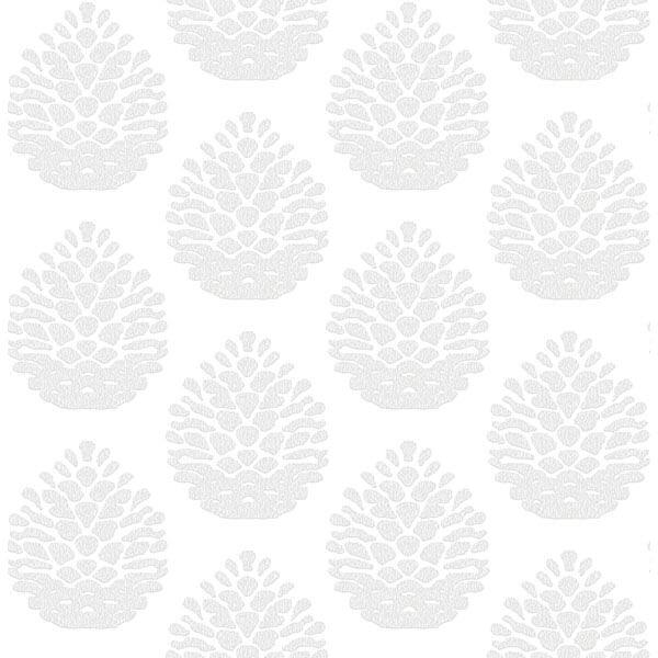 totem-light-grey-pinecone-wallpaper-york-wallcoverings-3118-25091 - York Wallpaper Wallpaper