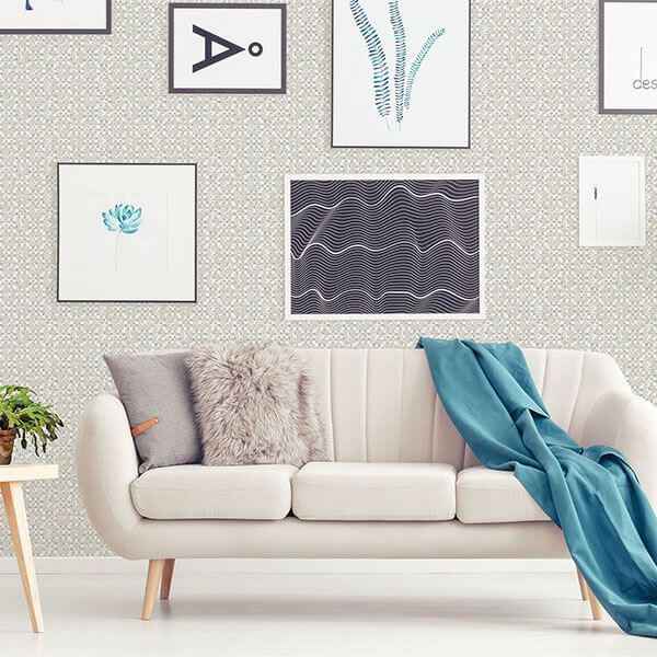Tia Multicolor Texture Wallpaper - York Wallcoverings - 2821-25140 - York Wallcoverings Wallpaper