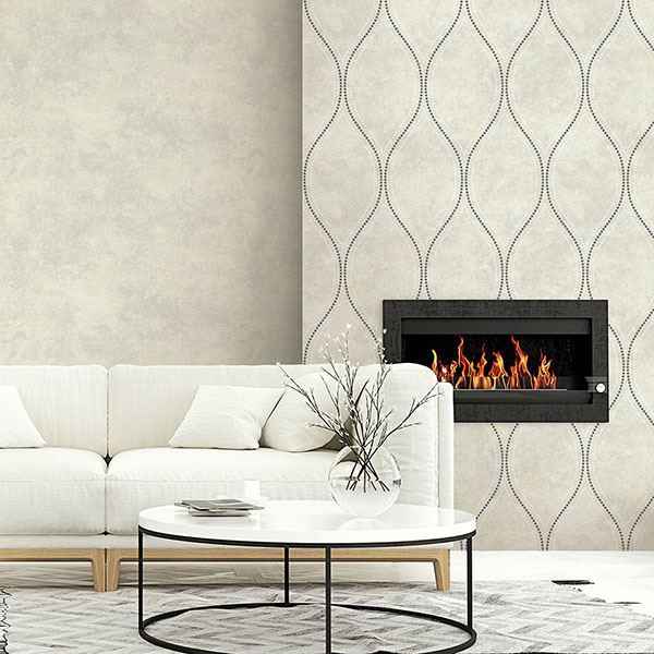 Marmor Ivory Marble Texture Wallpaper - York Wallcoverings - 2765-BW40705