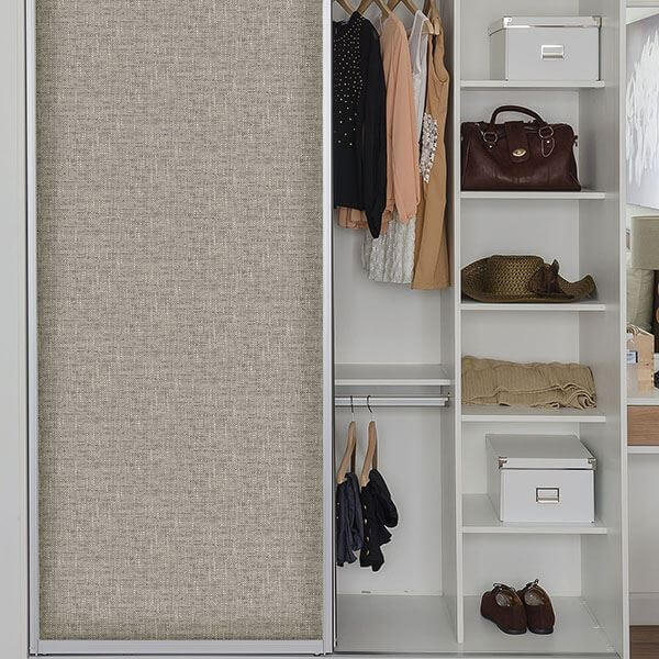 grey-poplin-texture-peel-and-stick-wallpaper-york-wallcoverings-nu2873 - York Wallcoverings Wallpaper