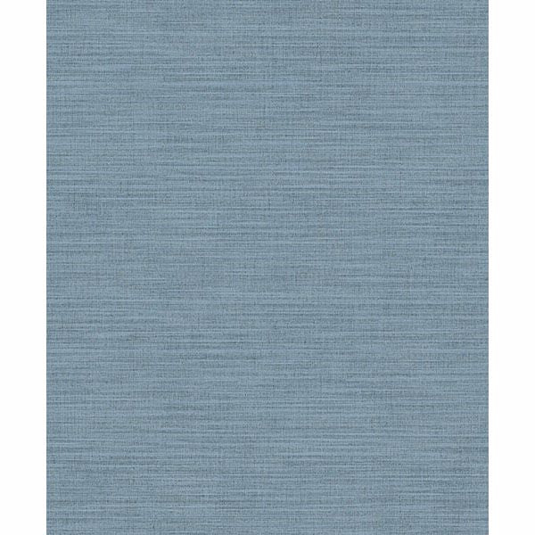 colicchio-blue-linen-texture-wallpaper-york-wallcoverings-2813-ar-40104 - York Wallcoverings Wallpaper
