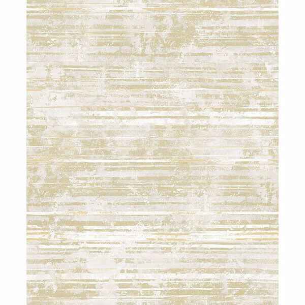 Makayla Light Yellow Stripe Wallpaper - York Wallcoverings - 2838-IH2251