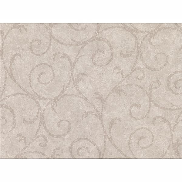 sansa-khaki-plaster-scroll-wallpaper-york-wallcoverings-2830-2737 - York Wallcoverings Wallpaper