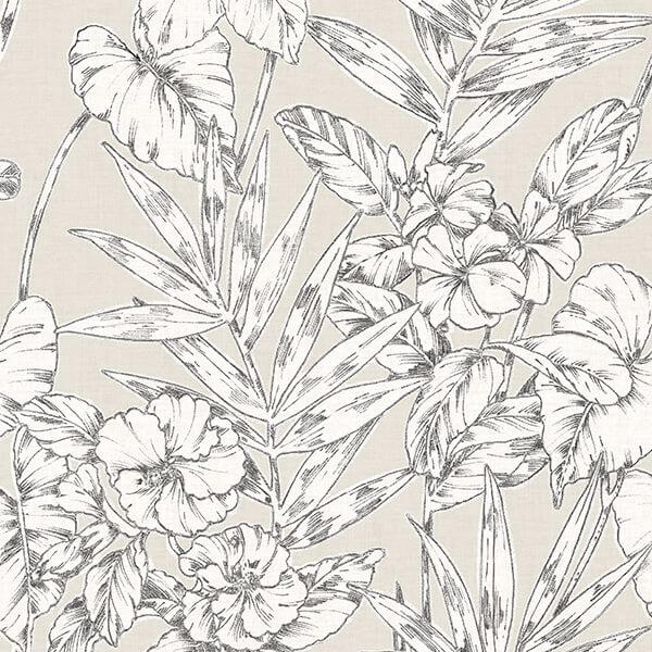 grey-cayman-peel-and-stick-wallpaper-york-wallcoverings-nus3145 - York Wallcoverings Wallpaper