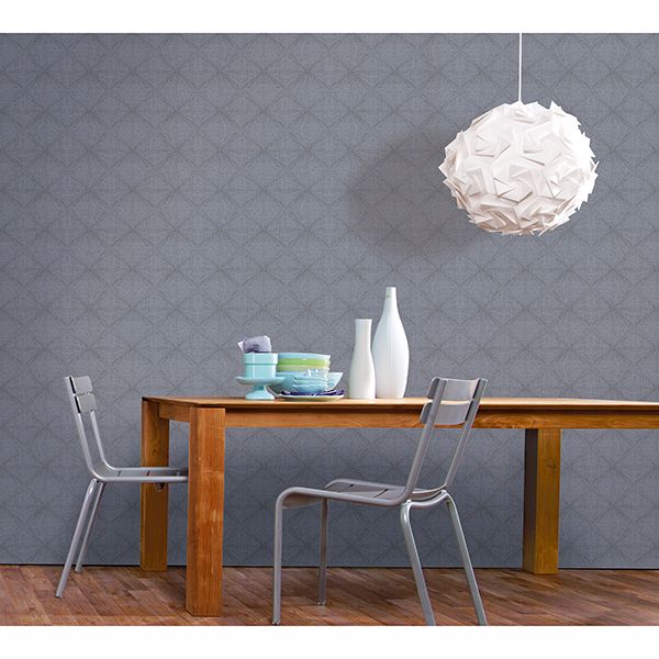 mayra-eggplant-diamond-wallpaper-york-wallcoverings-mg30829 - York Wallpaper Wallpaper