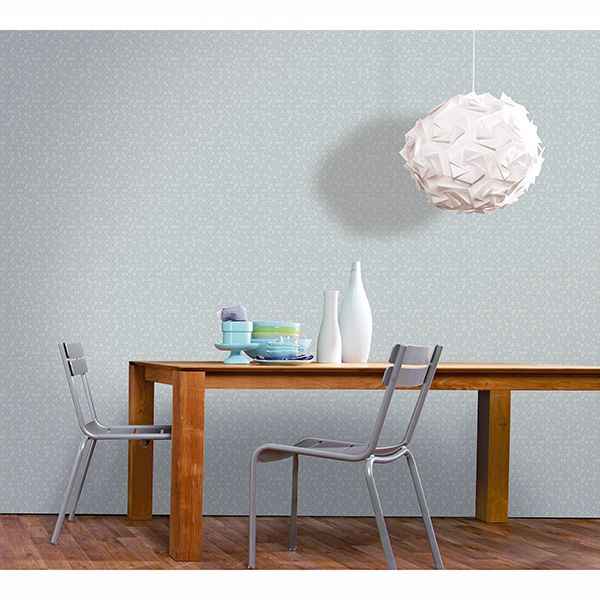 Natasha Grey Hexagon Wallpaper - York Wallcoverings - MG81943 - York Wallcoverings Wallpaper