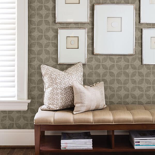 polaris-brass-geometric-wallpaper-york-wallcoverings-2902-25514 - York Wallcoverings Wallpaper
