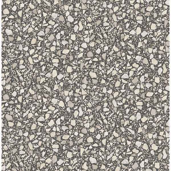 Aldrich Black Terrazzo Wallpaper - York Wallcoverings - 2900-24958 - York Wallcoverings Wallpaper