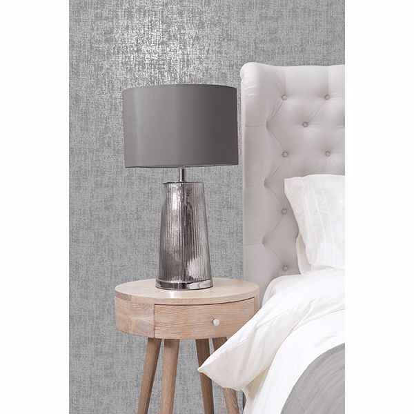 Asher Silver Distressed Wallpaper - York Wallcoverings - 2900-42535 - York Wallcoverings Wallpaper