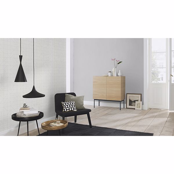 teague-silver-geometric-wallpaper-york-wallcoverings-rh610741 - York Wallcoverings Wallpaper