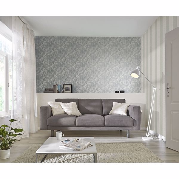 wiwen-grey-tree-wallpaper-york-wallcoverings-rh633269 - York Wallcoverings Wallpaper