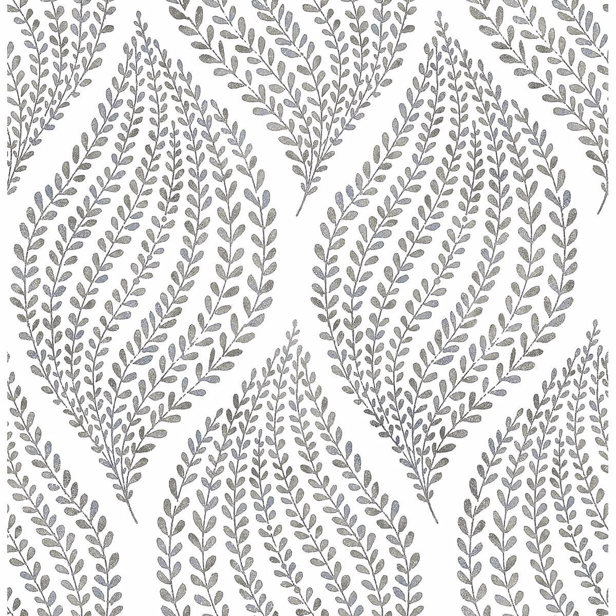 arboretum-fog-leaves-wallpaper-york-wallcoverings-2656-004062 - York Wallcoverings Papel pintado