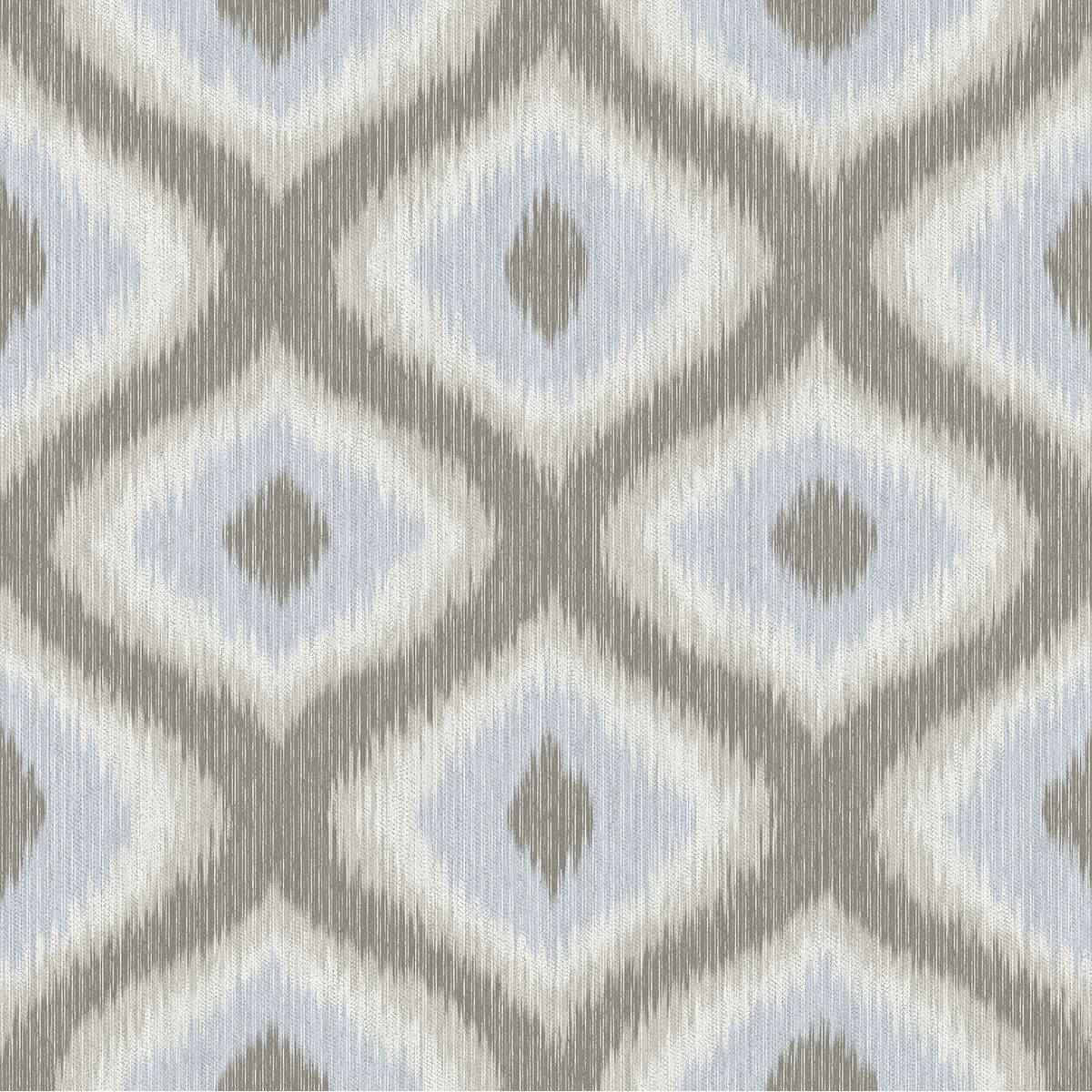 Abra Grey Ogee Wallpaper - York Wallcoverings - 2697-78011 - York Wallcoverings Wallpaper