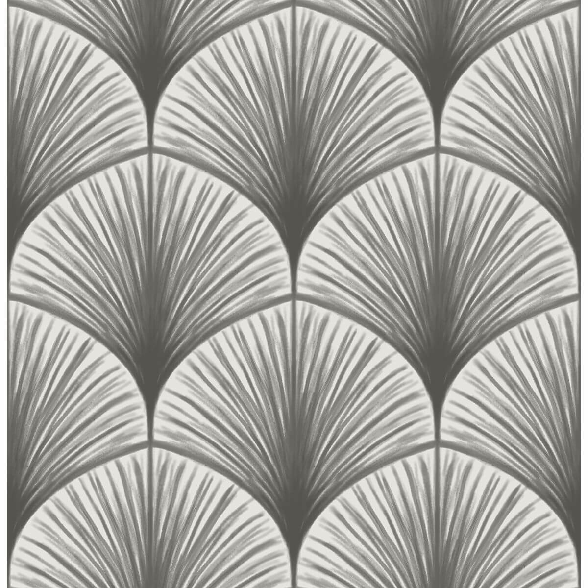 dusk-grey-frond-wallpaper-york-wallcoverings-2763-24230 - York Wallcoverings Wallpaper
