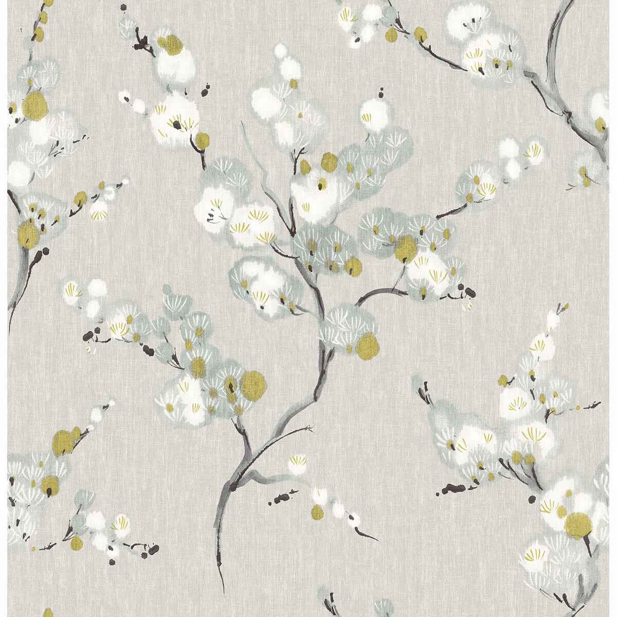 Bliss Blue Blossom Wallpaper - York Wallcoverings - 2764-24308