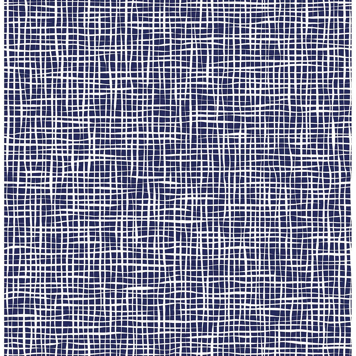 shanti-blue-grid-wallpaper-york-wallcoverings-2764-24330 - York Wallcoverings Papel pintado