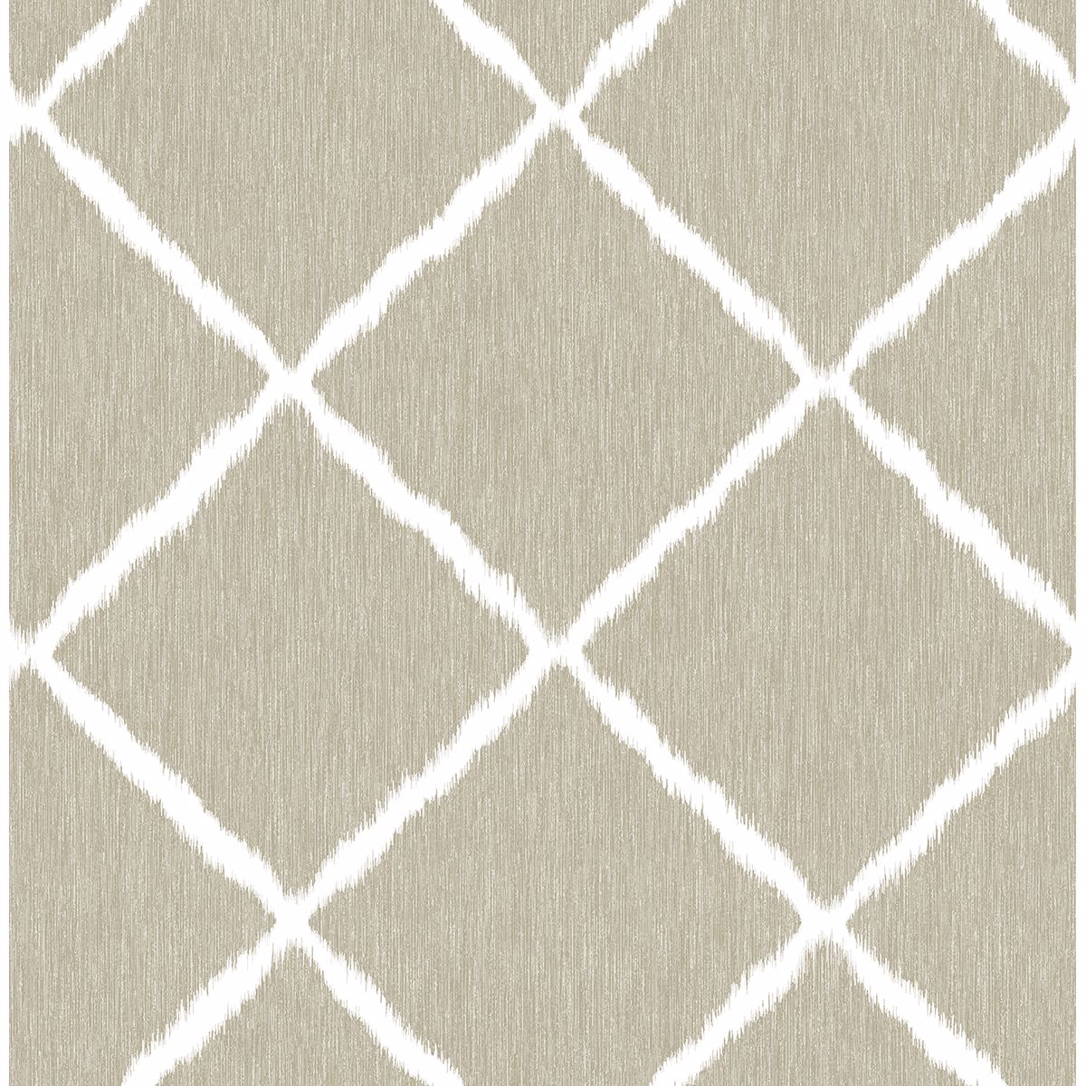 linen-ikat-trellis-wallpaper-york-wallcoverings-2785-24812 - York Wallcoverings Papel pintado