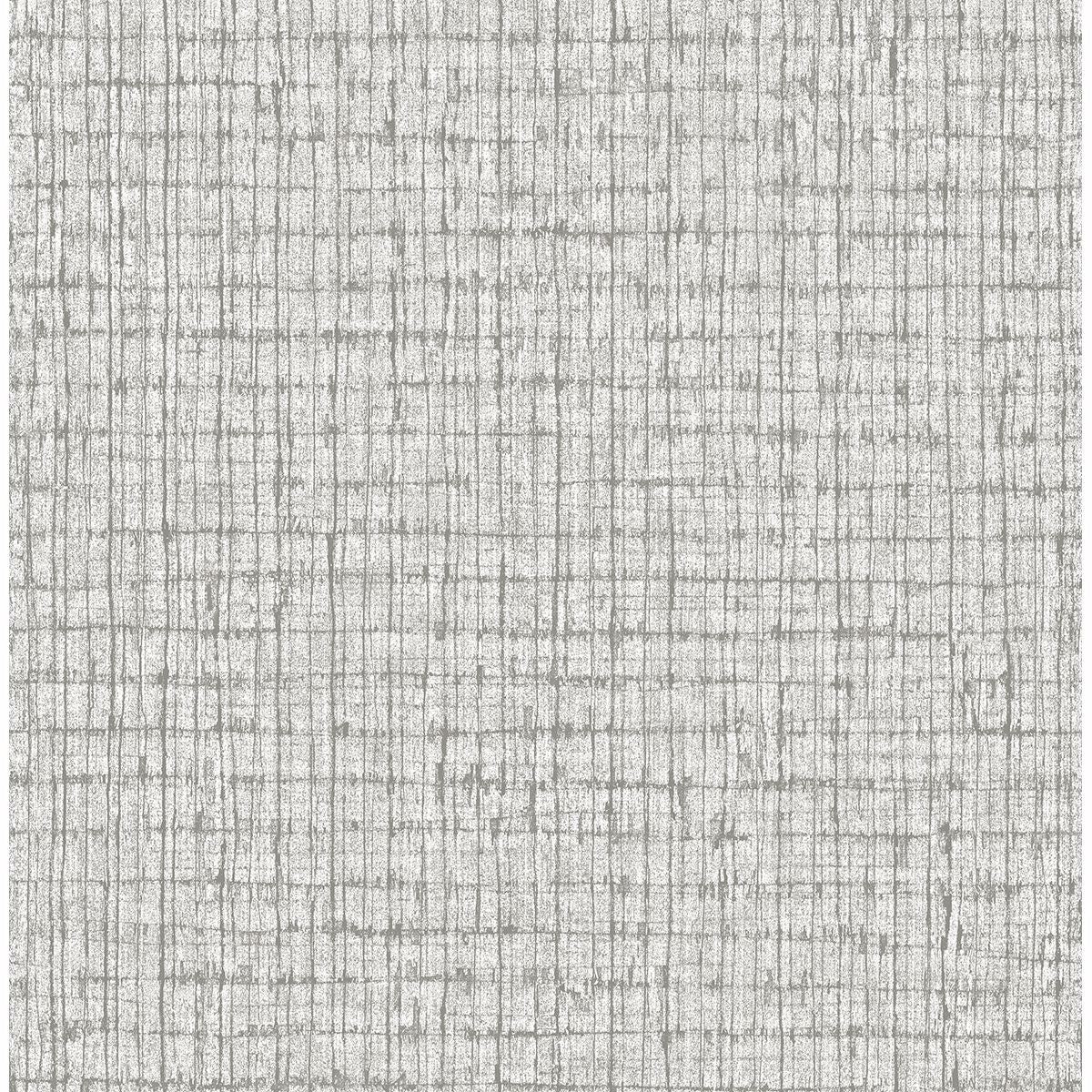 Picture of Graphite Palm Weave Wallpaper by Sarah Richardson