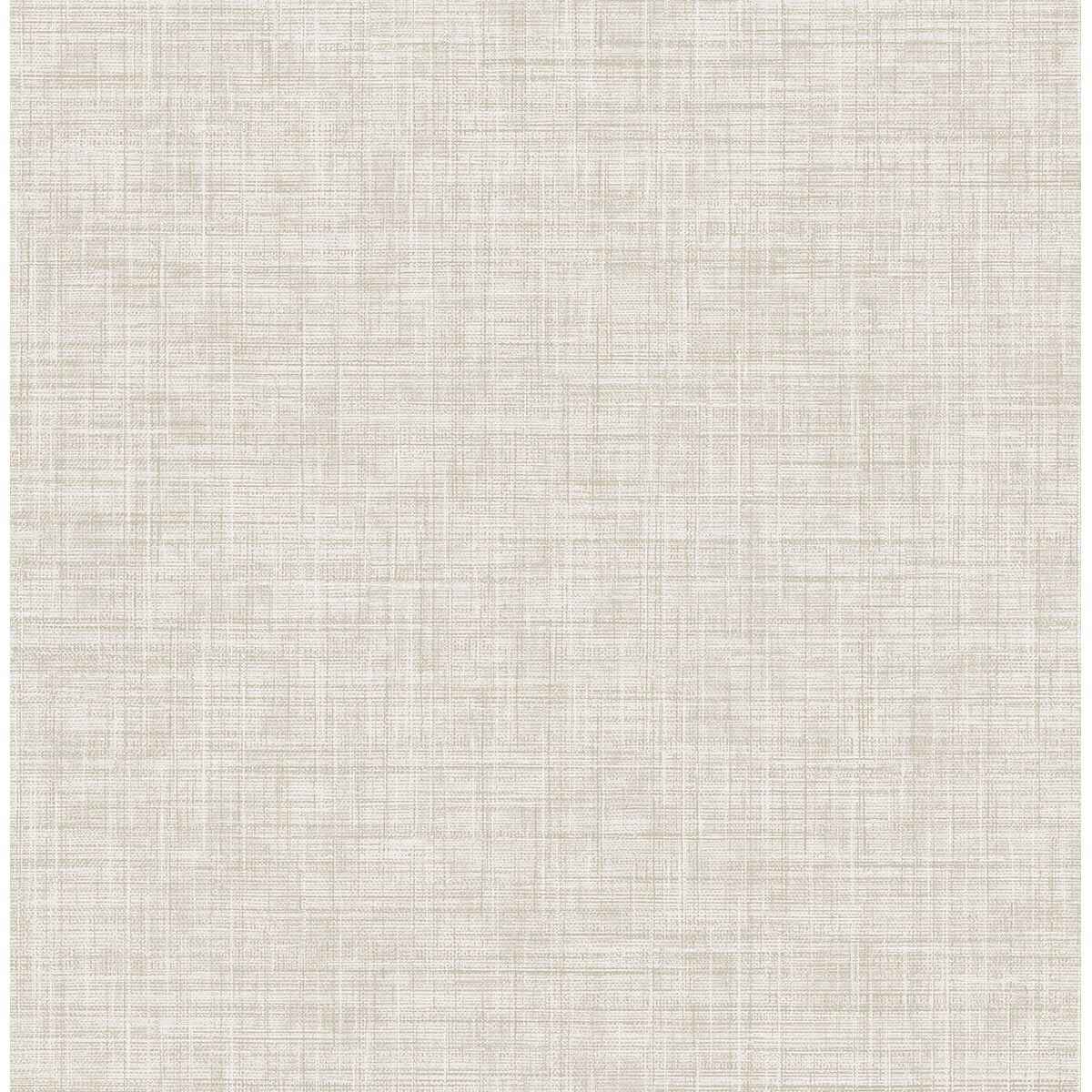Mendocino Beige Linen Wallpaper - York Wallcoverings - 2821-24273