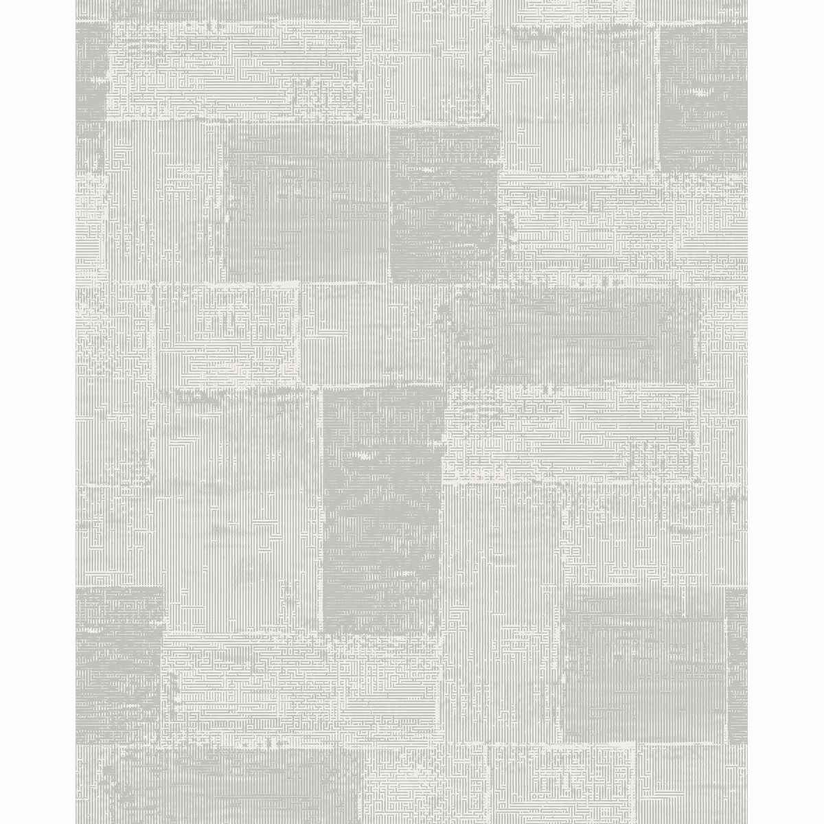 Composition Silver Global Geometric Wallpaper - York Wallcoverings - 2908-87114