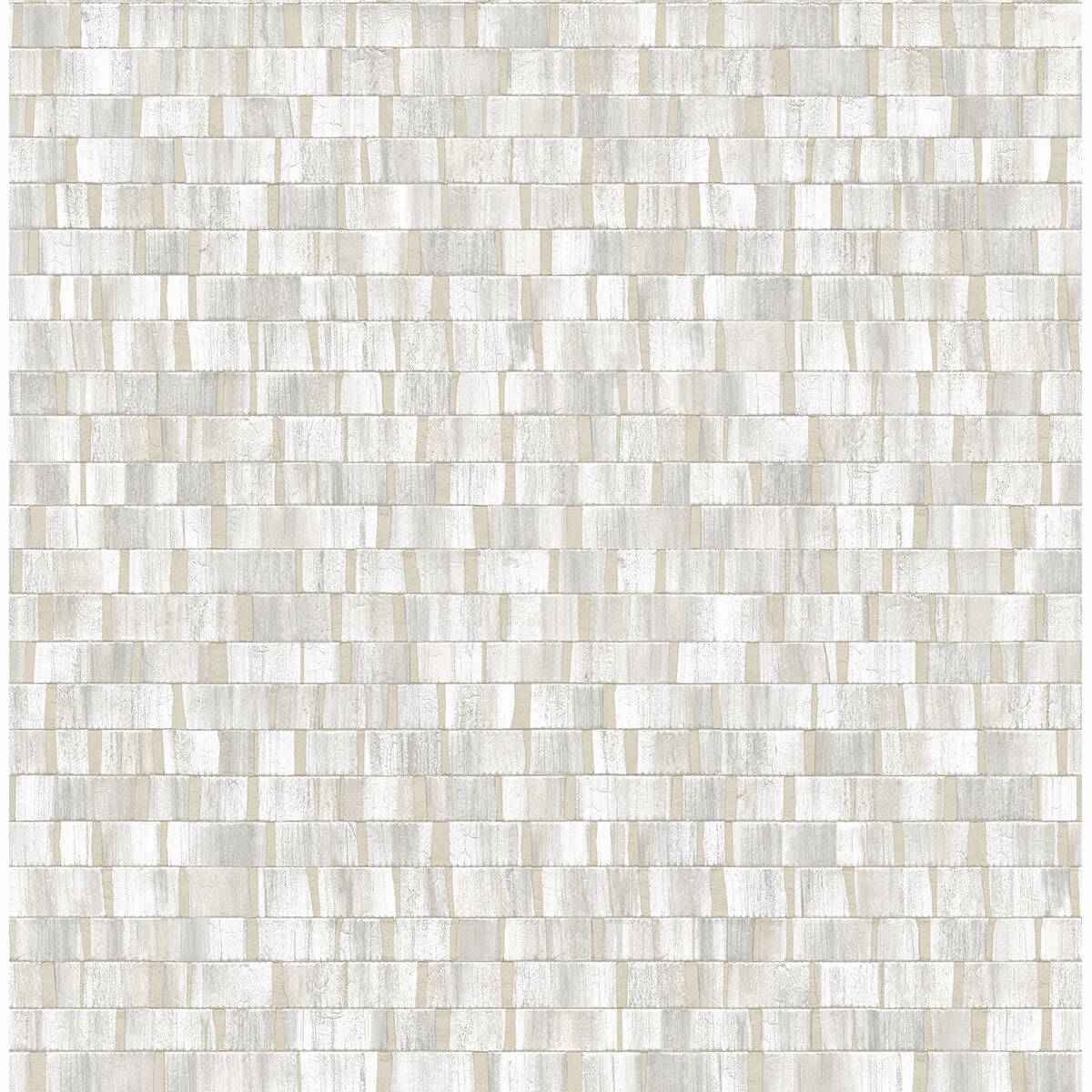 Dobby Light Grey Geometric Wallpaper - York Wallcoverings - 2908-24922 - York Wallcoverings Wallpaper