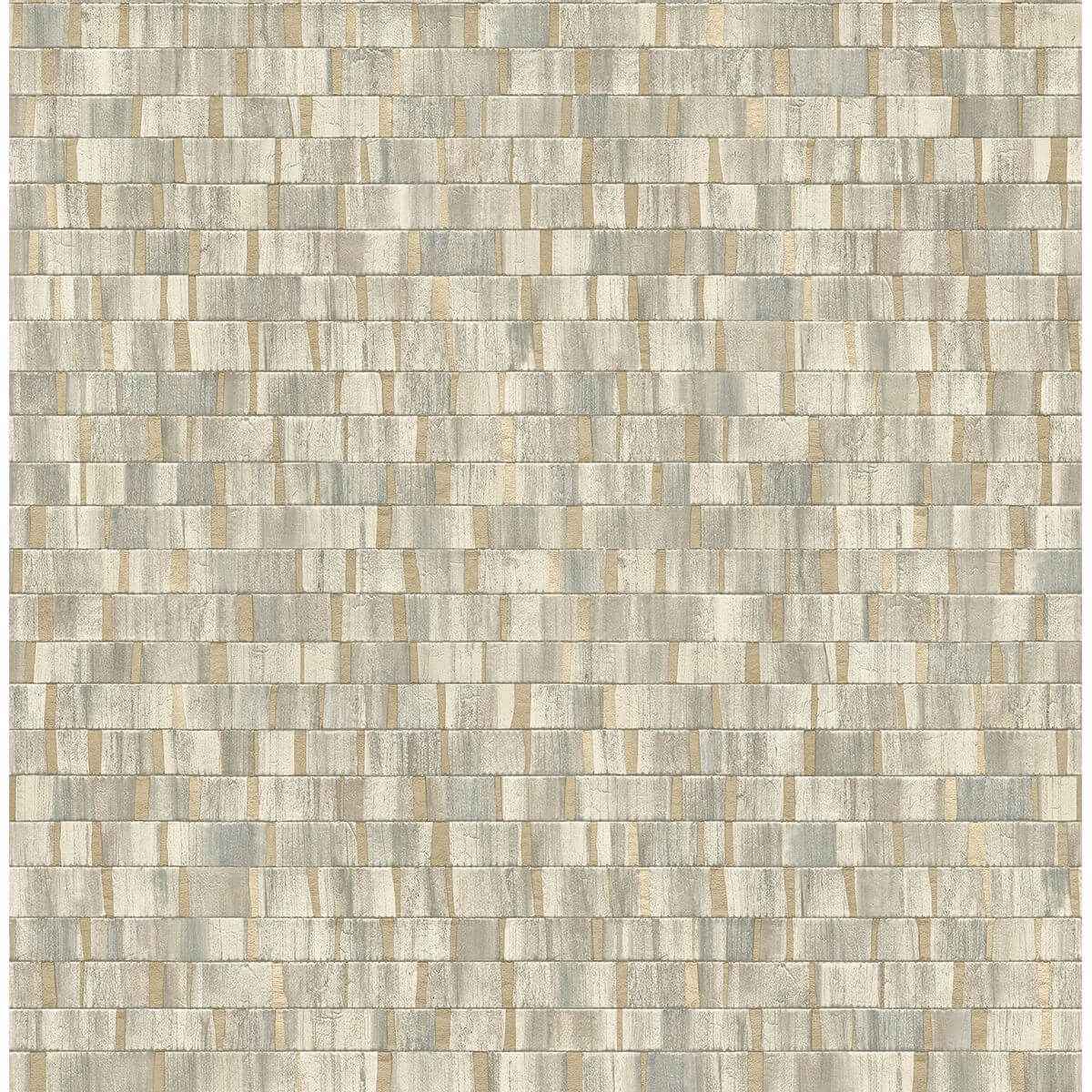 Dobby Gold Geometric Wallpaper - York Wallcoverings - 2908-24959 - York Wallcoverings Wallpaper