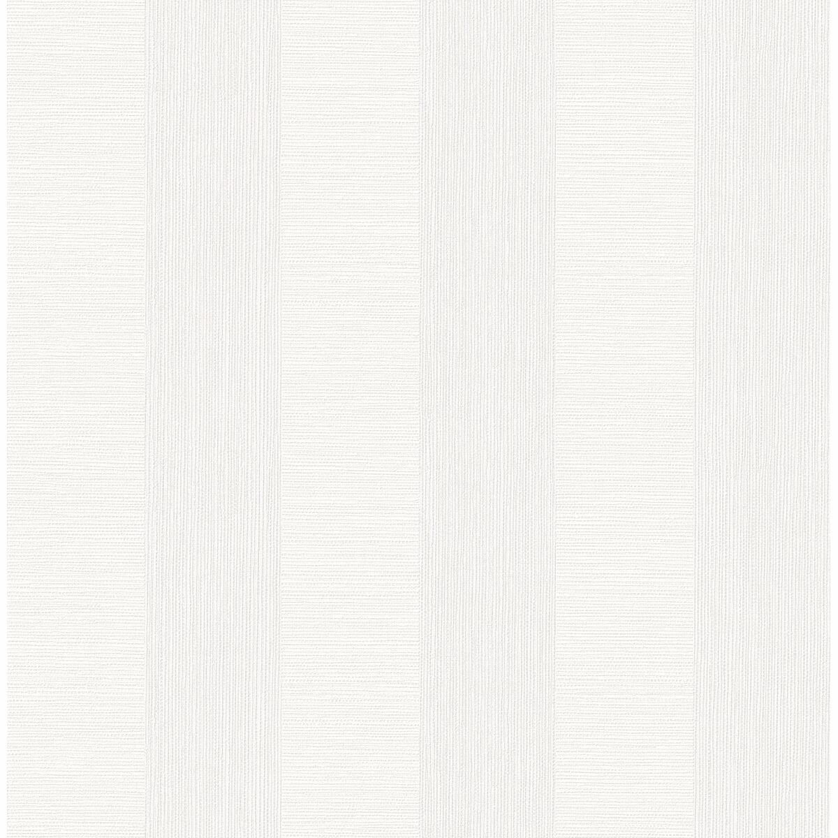 intrepid-white-faux-grasscloth-stripe-wallpaper-york-wallcoverings-2908-25306 - York Wallcoverings Wallpaper