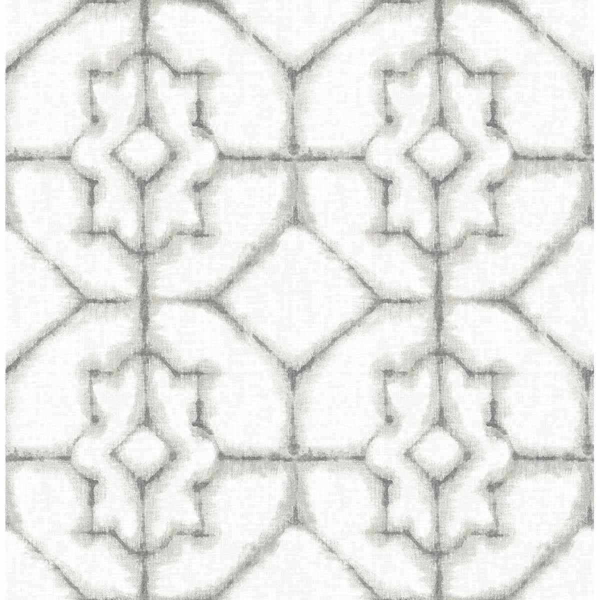 Verandah Off White Shibori Wallpaper - York Wallcoverings - 2902-25530 - York Wallcoverings Wallpaper