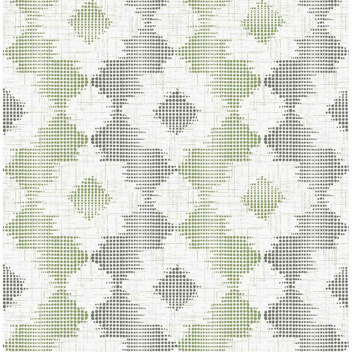 Babylon Multicolor Abstract Floral Wallpaper - York Wallcoverings - 2902-25520