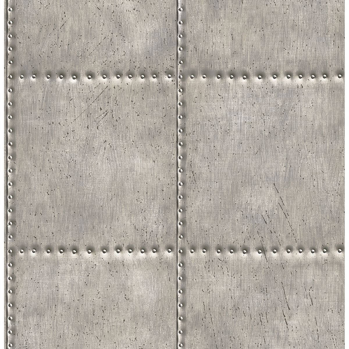 hale-pewter-sheet-metal-wallpaper-york-wallcoverings-2922-22343 - York Wallpaper Wallpaper