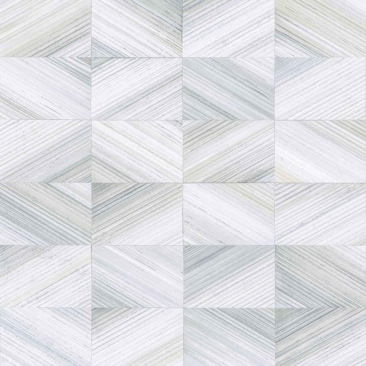 Stratum Light Blue Geometric Wood Wallpaper - York Wallcoverings - 2922-25376