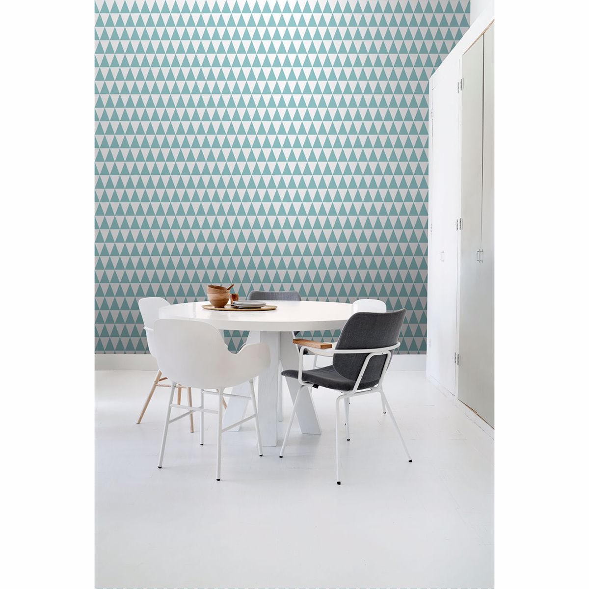 verdon-aquamarine-geometric-wallpaper-york-wallcoverings-dd128844 - York Wallpaper Wallpaper