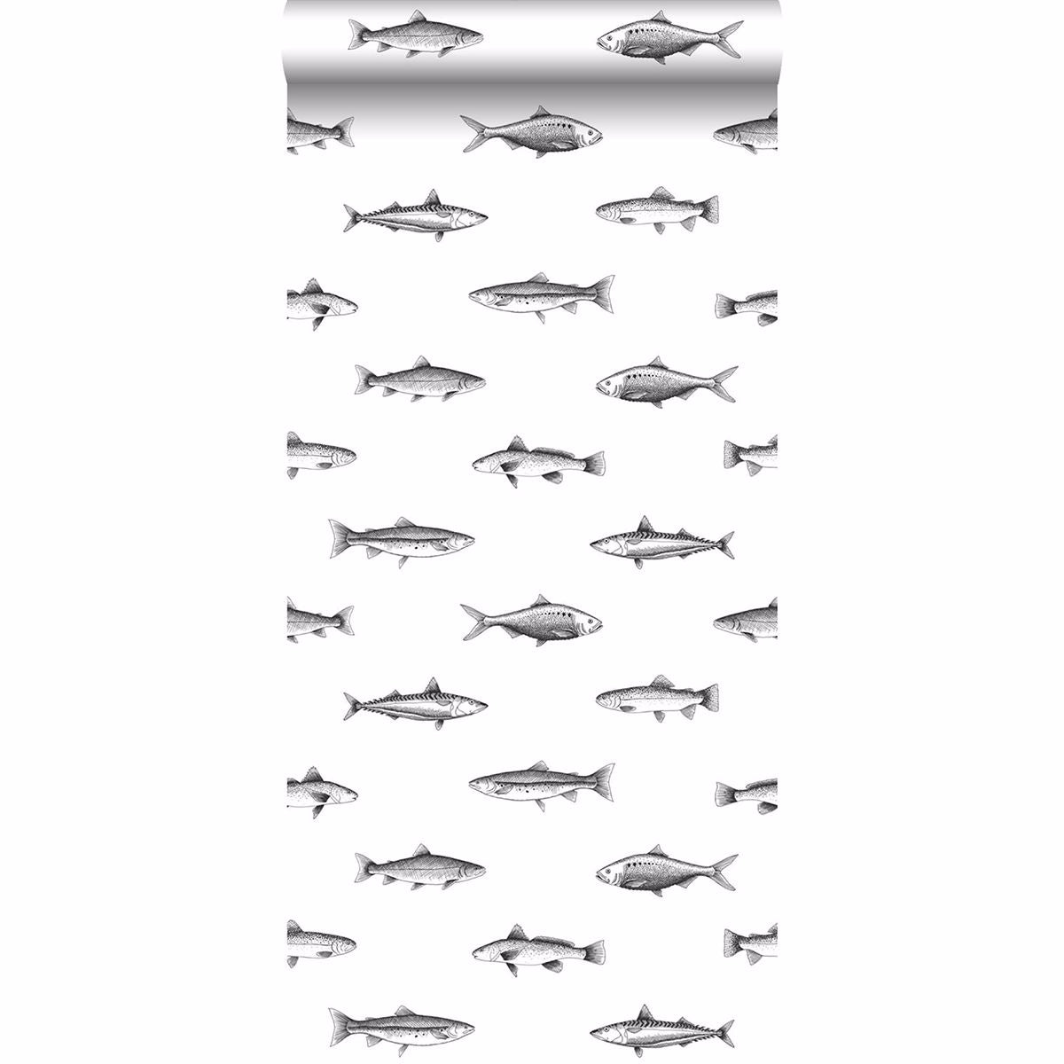 fiyero-off-white-fish-wallpaper-york-wallcoverings-dd138967 - York Wallcoverings Wallpaper