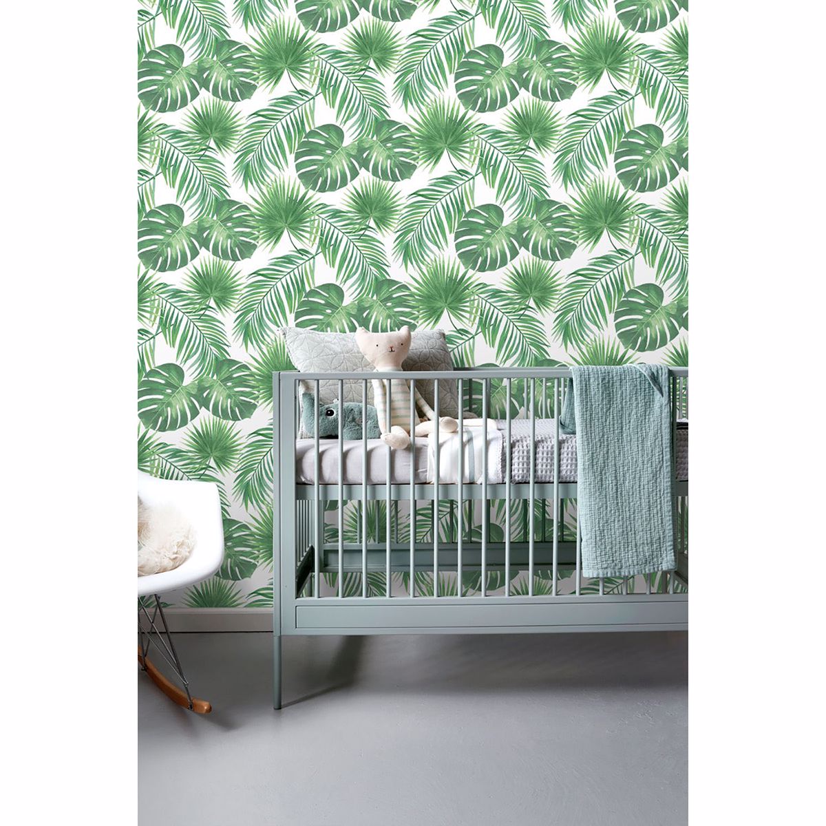 patti-light-green-leaves-wallpaper-york-wallcoverings-dd139013 - York Wallcoverings Wallpaper